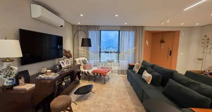 Apartamento Porteira Fechada com 3 Quartos no Condomínio Guernica para Comprar, 126m²- Campestre, Santo André/SP.
