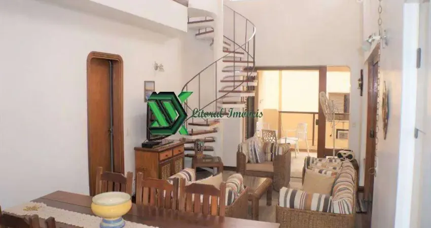 Cobertura com 3 quartos à venda no Jardim Três Marias, Guarujá 