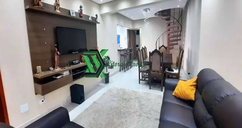 Cobertura com 3 quartos à venda no Jardim Três Marias, Guarujá 
