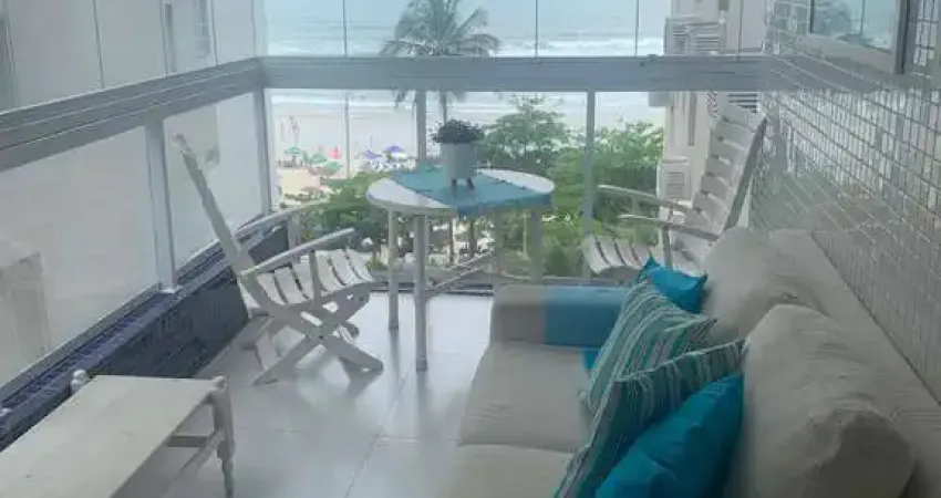 Apartamento locação 3 dormitórios frente ao mar Praia Pitangueiras