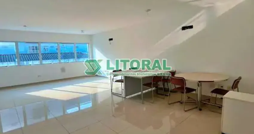 Sala comercial com 1 sala para alugar na Enseada, Guarujá 