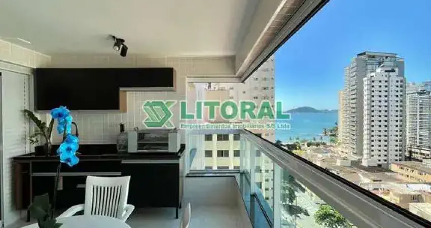 Apartamento com 3 quartos para alugar na Vila Alzira, Guarujá 