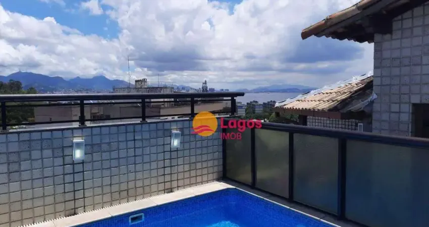 Cobertura com 3 dormitórios à venda, 203 m² por R$ 1.150.000,00 - São Domingos - Niterói/RJ