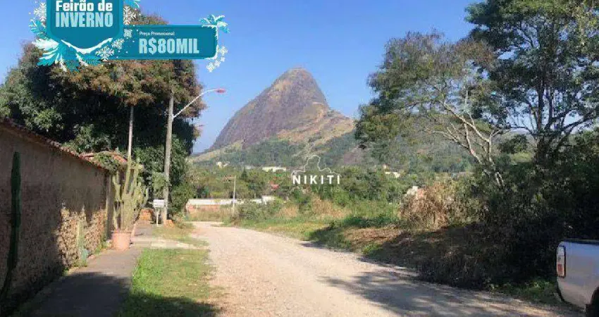 Terreno à venda, 1590 m² por R$ 80.000,00 - Chácaras de Inoã - Maricá/RJ