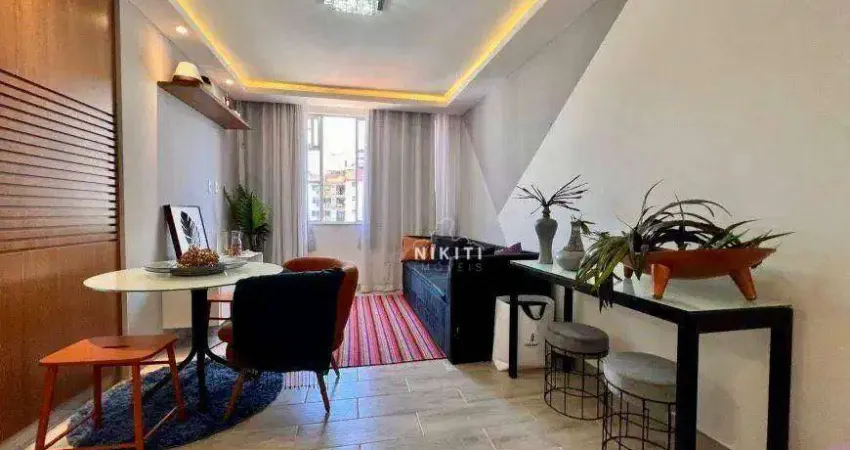 Apartamento reformado 2 suítes com 2 dormitórios à venda, 80 m² por R$ 660.000 - Icaraí - Niterói/RJ