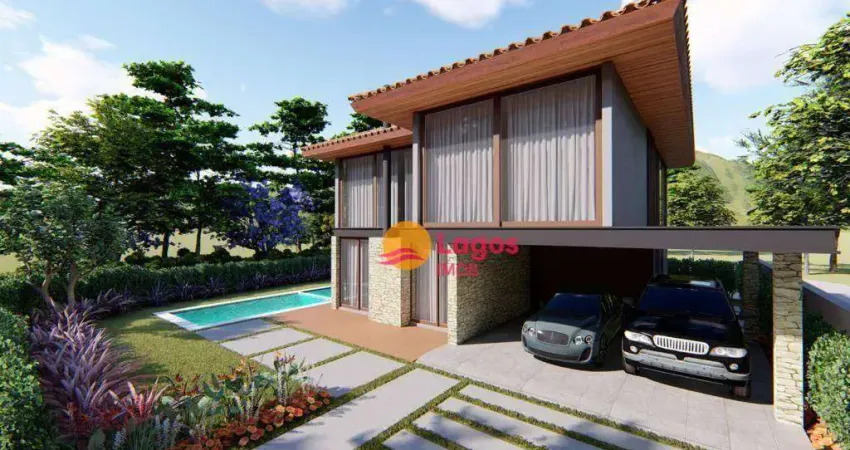 Casa com 3 dormitórios à venda, 274 m² por R$ 1.490.000,00 - São José do Imbassaí - Maricá/RJ