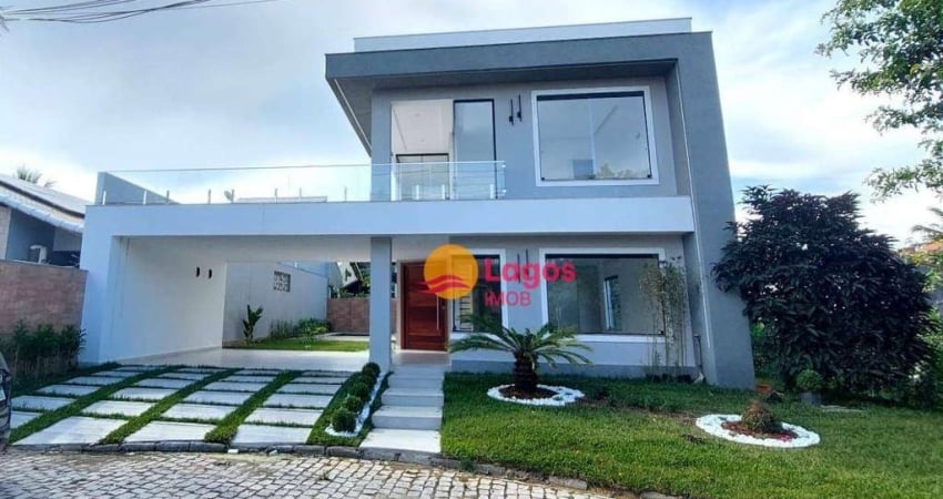 Casa de Alto Padrão com 3 dormitórios à venda, 350 m² por R$ 2.200.000 - Itapeba - Maricá/RJ