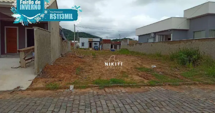 Terreno à venda, 240 m² por R$ 113.000,00 - Ubatiba - Maricá/RJ