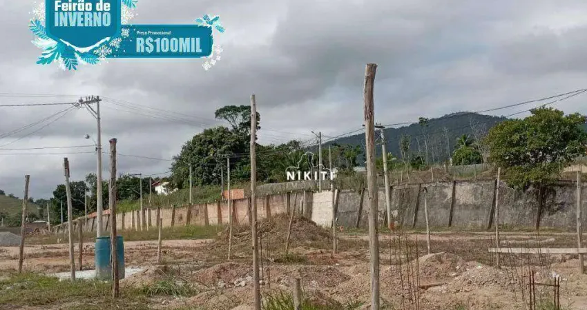 Terreno à venda, 240 m² por R$ 100.000,00 - Ubatiba - Maricá/RJ