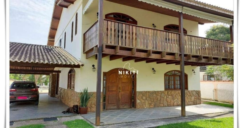 Casa com 5 dormitórios para alugar, 400 m² por R$ 4.687/mês - Jacaroá - Maricá/RJ