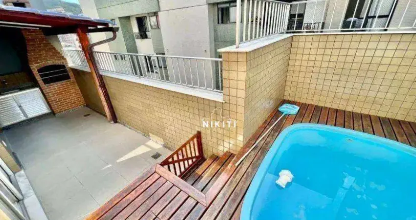Cobertura com 3 dormitórios à venda, 136 m² por R$ 730.000,00 - Santa Rosa - Niterói/RJ