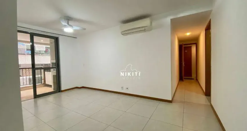 Apartamento com varanda gourmet de  2 dormitórios à venda, 81 m² por R$ 650.000 - Icaraí - Niterói/RJ