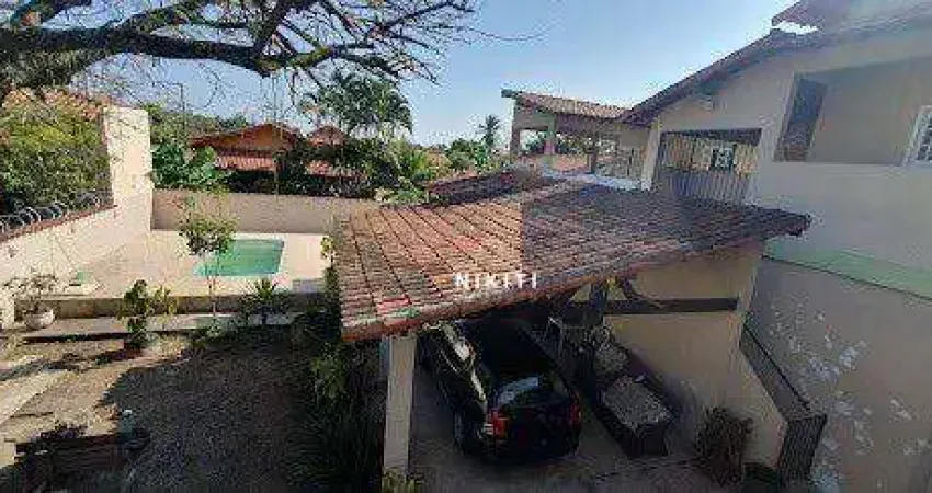 Casa com 3 dormitórios para alugar, 300 m² - centro - maricá/rj