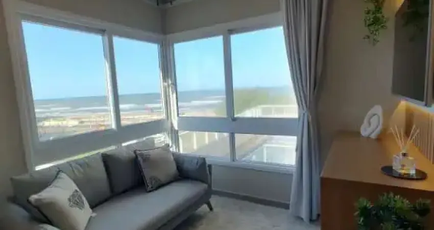 APARTAMENTO DE 2 DORMITÓRIOS  COM VISTA PARA O MAR
