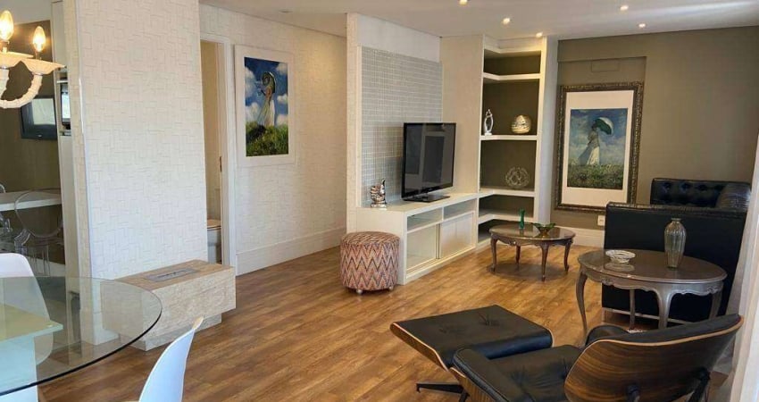 Apartamento com 3 dormitórios para alugar, 128 m² por R$ 6.500,00/mês - Piraporinha - Diadema/SP