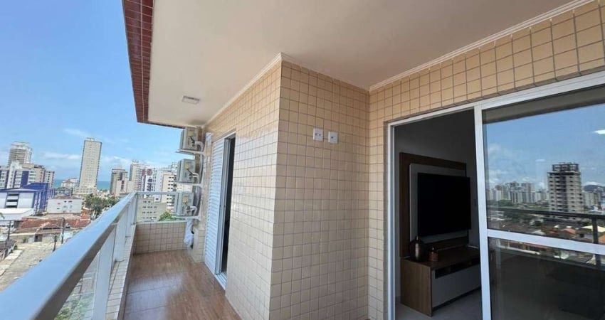 Apartamento com 2 dormitórios à venda, 73 m² por R$ 620.000 - Aviação - Praia Grande/SP