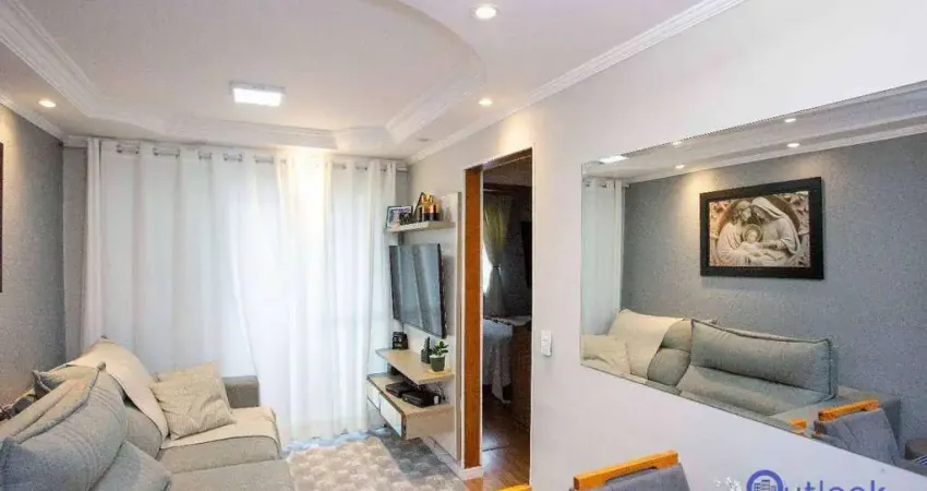 Apartamento com 2 dormitórios à venda, 52 m² por r$ 350.000 - centro - diadema/sp