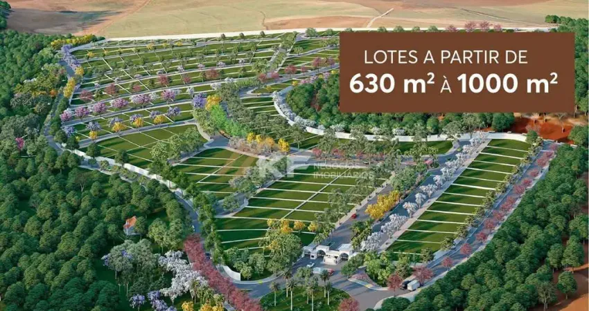 Terreno à venda Condomínio Alto Luxo e Exclusivo -  Villagio Carmen Steffens -  Vila do Golf