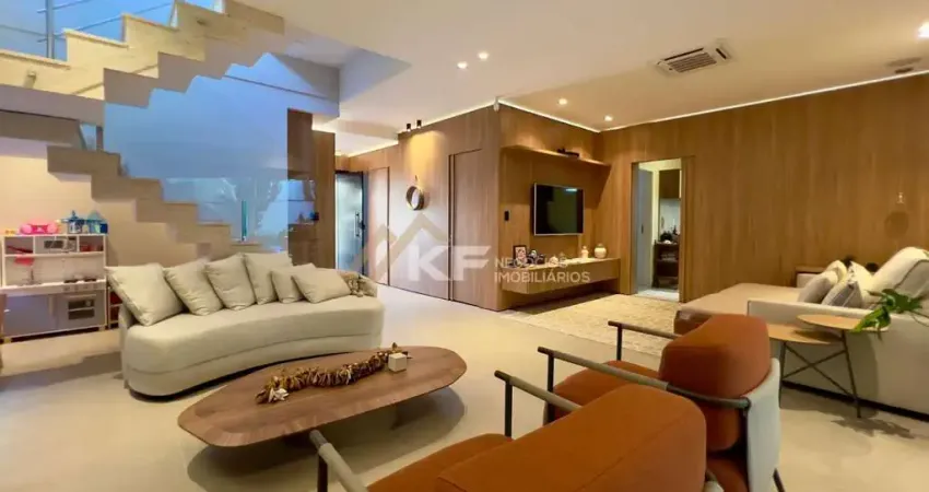 Casa Sobrado Condomínio Santa Monica II - 3 Quartos suítes - Escrítório - Piscina aquecida - 255m²  Ribeirão Preto