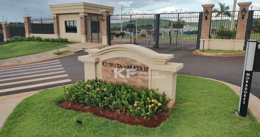 Terreno em Condomínio -Quinta da mata 2- Recreio Anhanguera- Ribeirão Preto- S/P