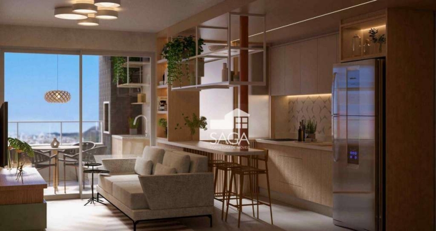 Apartamento com 2 dormitórios à venda, 76 m² por R$ 660.000,00 - Canto do Forte - Praia Grande/SP