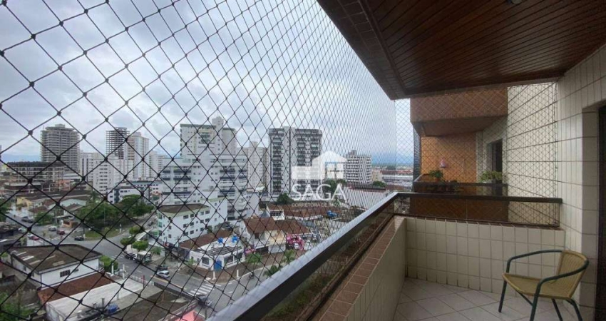 Apartamento com 2 dormitórios, 95 m² - venda por R$ 489.900,00 ou aluguel por R$ 3.200,00/mês - Vila Guilhermina - Praia Grande/SP