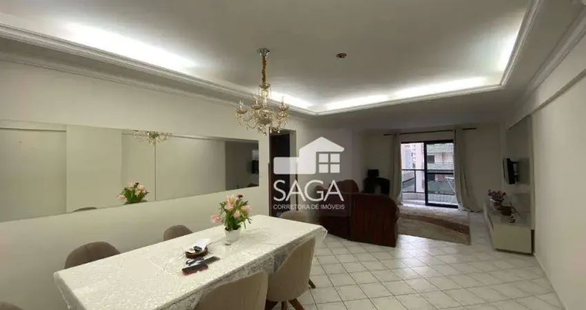 Apartamento com 2 dormitórios à venda, 107 m² por R$ 640.000,00 - Canto do Forte - Praia Grande/SP