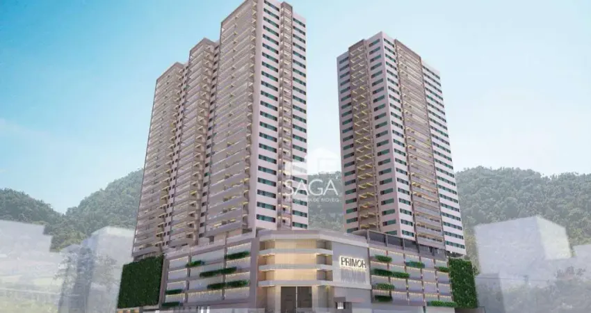 Apartamento com 2 dormitórios à venda, 93 m² por R$ 895.072,94 - Canto do Forte - Praia Grande/SP