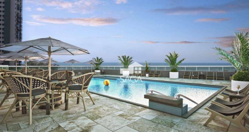 Apartamento com 2 dormitórios à venda, 75 m² por R$ 620.988,40 - Vila Guilhermina - Praia Grande/SP