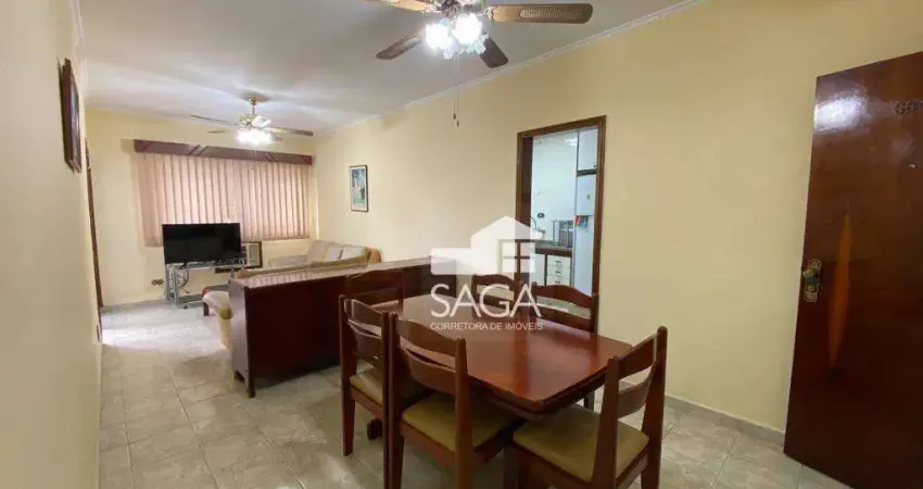Apartamento com 2 dormitórios à venda, 89 m² por R$ 450.000,00 - Canto do Forte - Praia Grande/SP