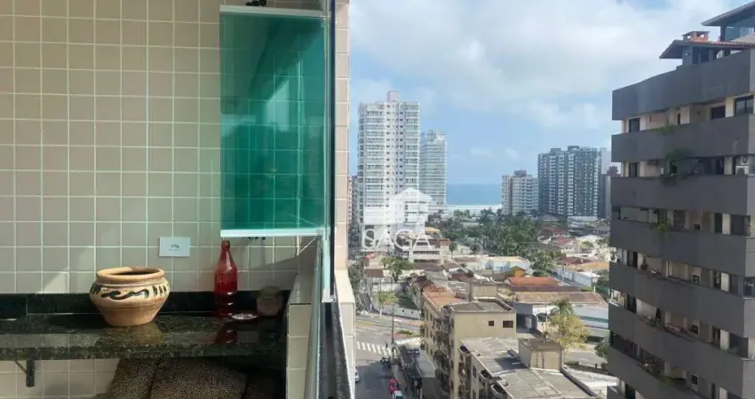 Apartamento com 2 dormitórios à venda, 72 m² por r$ 650.000,00 - canto do forte - praia grande/sp