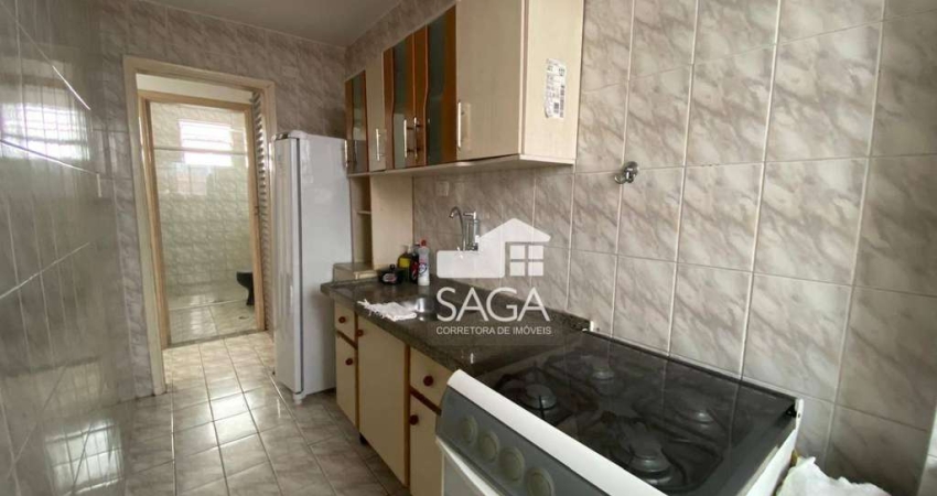 Kitnet com 1 dormitório à venda, 37 m² por R$ 205.000,00 - Vila Guilhermina - Praia Grande/SP