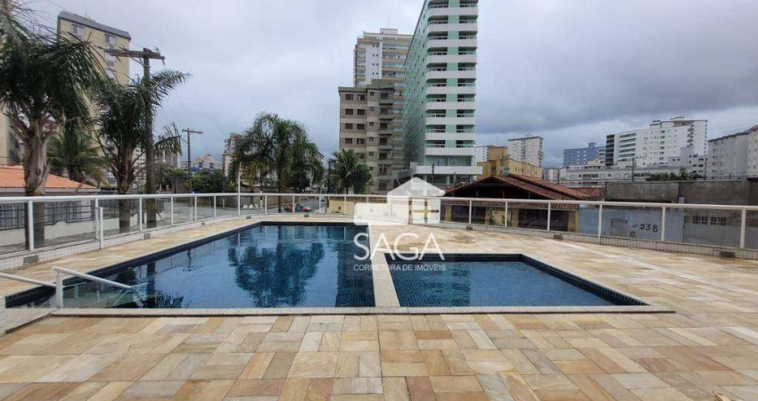 Apartamento com 1 dormitório à venda, 43 m² por R$ 320.000,00 - Caiçara - Praia Grande/SP