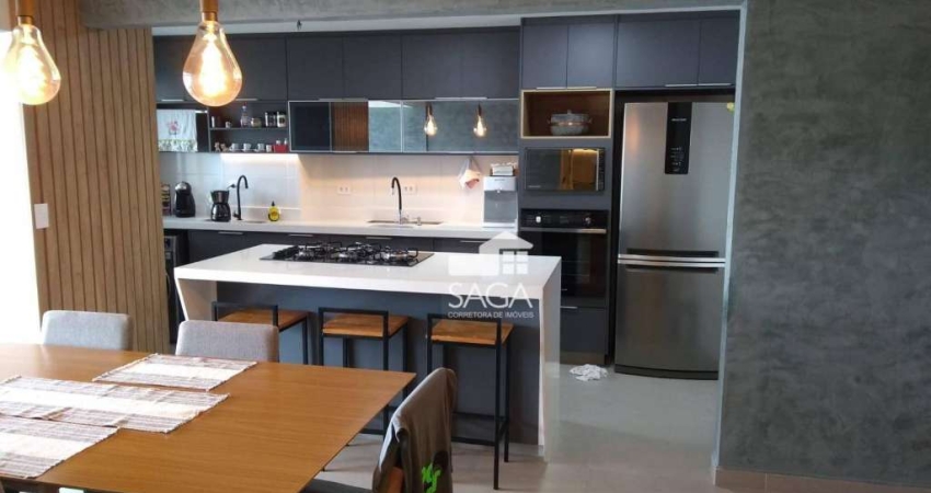 Apartamento com 3 dormitórios à venda, 117 m² por R$ 1.390.000,00 - Boqueirão - Praia Grande/SP
