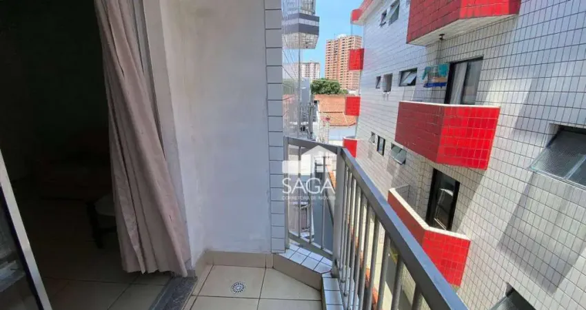 Apartamento com 1 dormitório à venda, 49 m² por R$ 230.000,00 - Vila Guilhermina - Praia Grande/SP