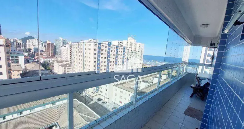 Apartamento com 2 dormitórios à venda, 86 m² por R$ 620.000,00 - Vila Guilhermina - Praia Grande/SP
