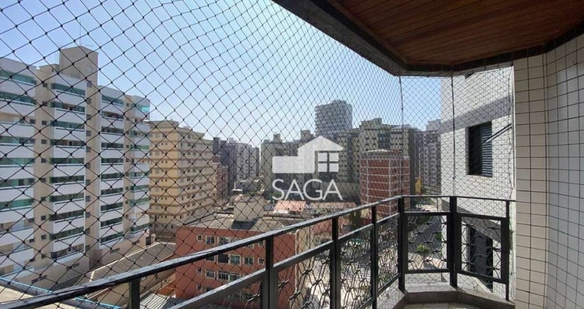 Apartamento com 2 dormitórios para alugar, 83 m² por R$ 2.700,00/mês - Vila Assunção - Praia Grande/SP