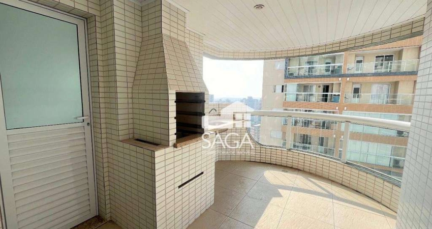 Apartamento com 2 dormitórios à venda, 81 m² por R$ 545.000,00 - Aviação - Praia Grande/SP