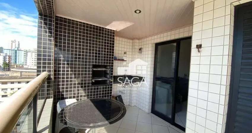 Apartamento com 2 dormitórios à venda, 64 m² por R$ 435.000,00 - Vila Guilhermina - Praia Grande/SP