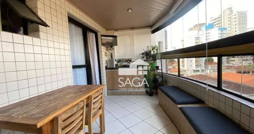 Apartamento com 1 dormitório à venda, 47 m² por r$ 380.000,00 - vila guilhermina - praia grande/sp