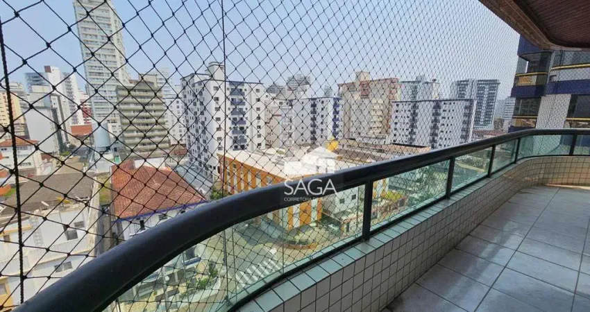 Apartamento com 2 dormitórios, 85 m² - venda por R$ 450.000,00 ou aluguel por R$ 3.400,00/mês - Vila Guilhermina - Praia Grande/SP