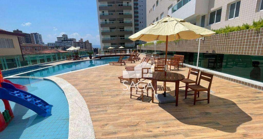Apartamento com 2 dormitórios à venda, 70 m² por R$ 550.000,00 - Boqueirão - Praia Grande/SP