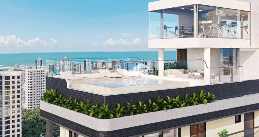 Apartamento com 2 dormitórios à venda, 77 m² por R$ 931.430,00 - Vila Guilhermina - Praia Grande/SP