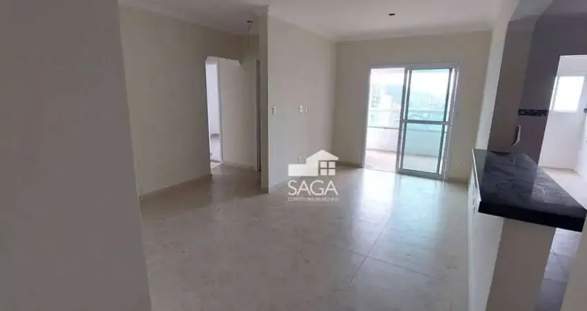 Apartamento com 2 dormitórios à venda, 86 m² por r$ 745.000,00 - canto do forte - praia grande/sp