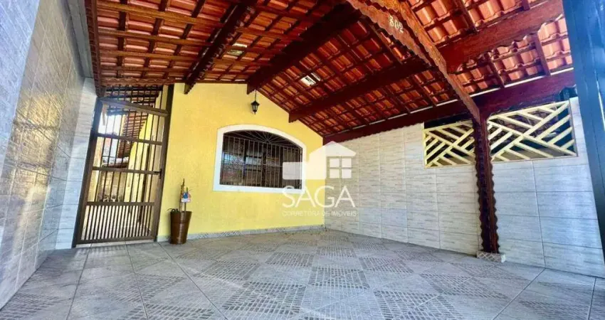 Casa com 2 dormitórios à venda, 89 m² por R$ 370.000,00 - Caiçara - Praia Grande/SP