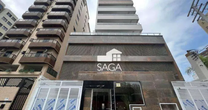 Apartamento com 1 dormitório à venda, 52 m² por R$ 600.000,00 - Caiçara - Praia Grande/SP