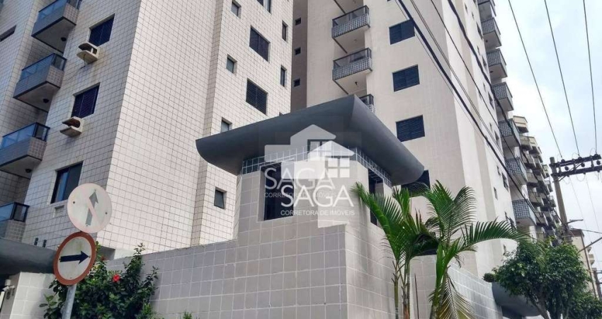 Apartamento com 1 dormitório à venda, 54 m² por R$ 250.000,00 - Aviação - Praia Grande/SP