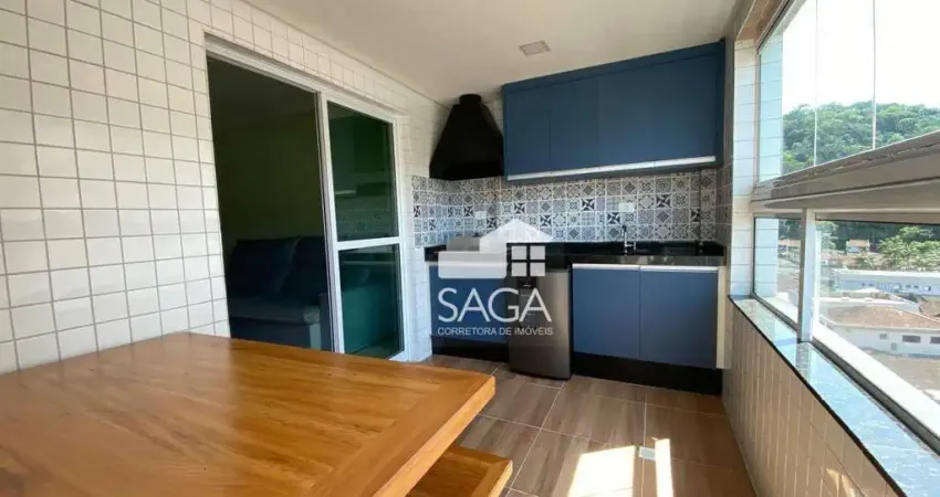 Apartamento com 2 dormitórios à venda, 90 m² por r$ 680.000,00 - canto do forte - praia grande/sp