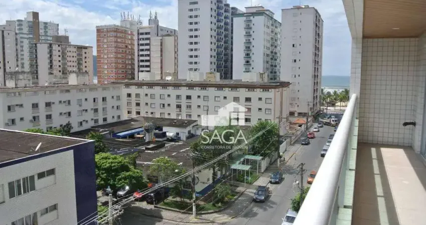 Apartamento com 3 dormitórios à venda, 118 m² por R$ 830.000,00 - Vila Guilhermina - Praia Grande/SP