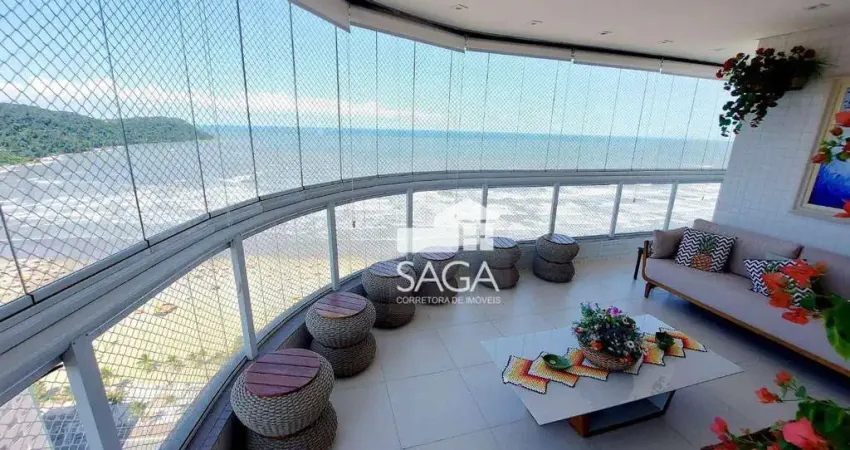 Apartamento com 4 dormitórios à venda, 213 m² por R$ 3.300.000,00 - Canto do Forte - Praia Grande/SP